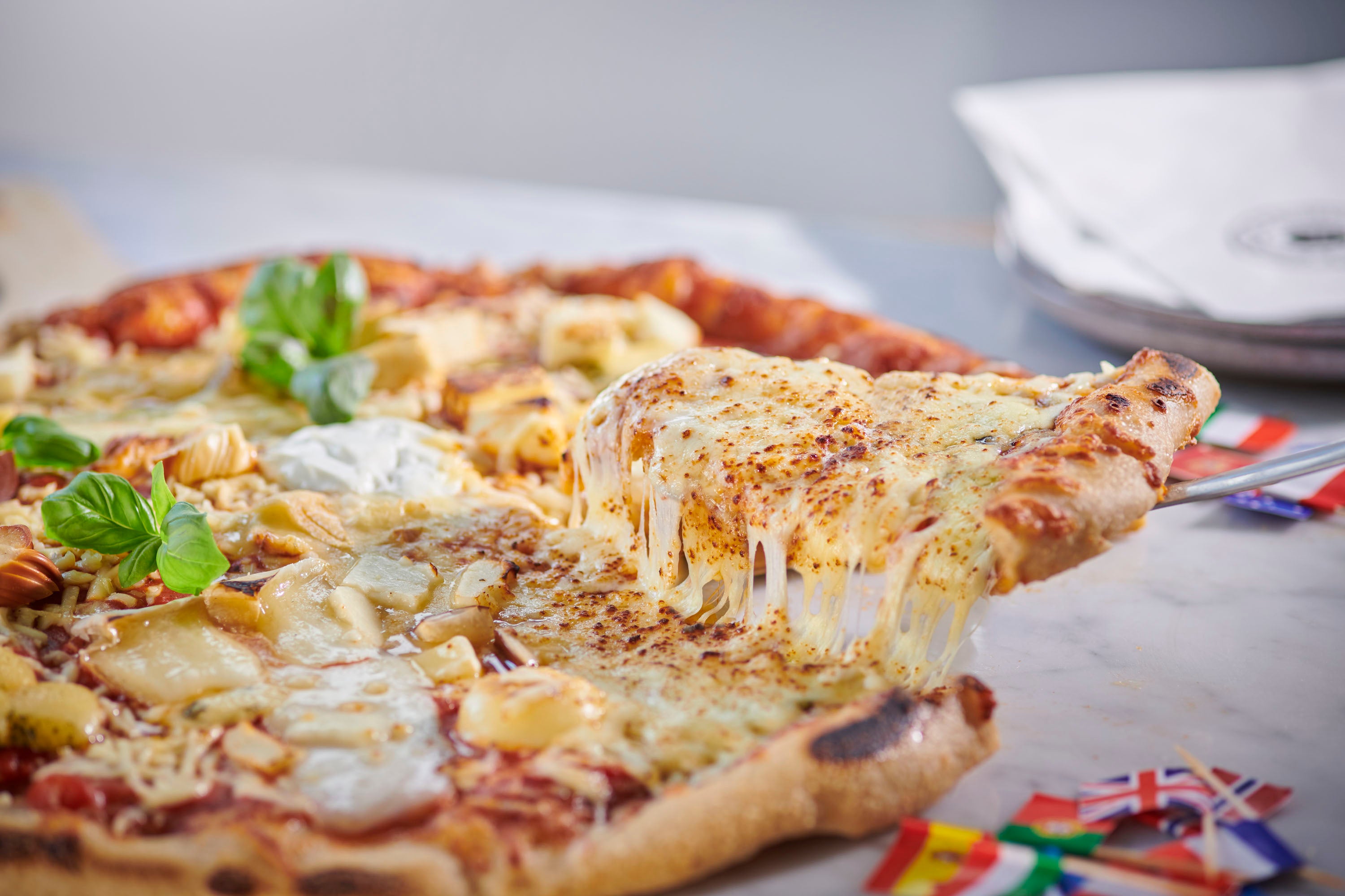 #TBT: We made a 41 cheese pizza!